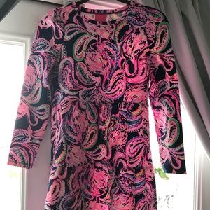 XL (Kid’s) size 12-14 Lilly Pulitzer Mini Arlette in High Tide Navy. Orig $78.